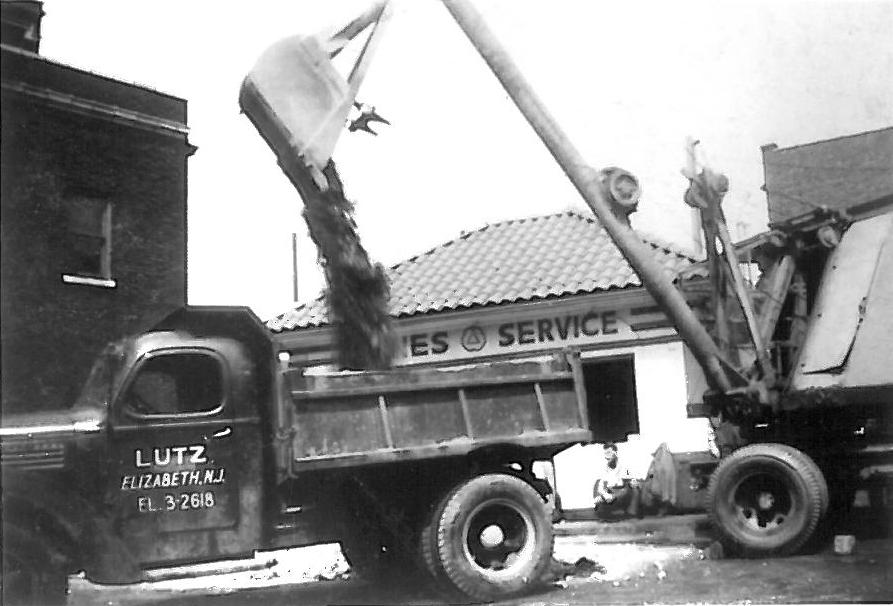Vintage Lutz Dump Truck