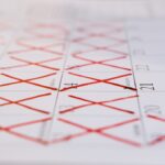 The crossed-out calendar. Self-isolation of the house in quarantine. Coronavirus and stay home. The crossed-out calendar. Self-isolation of the house in quarantine. Coronavirus and stay home.