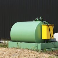 refuelling tank in a farm refuelling tank in a farm