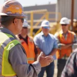 Group of Construction Workers Gathering